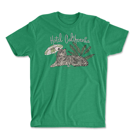 Hotel California Shirt, Preppy Crewneck, Vintage Tiger, Vintage California T Shirt