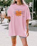 Veuve Champagne Comfort Colors T-Shirt, Veuve Clicquot Rose, Champagne Celebration Tee