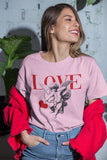Cupid LOVE Valentine's Day Shirt, Love Heart Cupid T-Shirt, Valentine's Day LOVE Comfort Colors Tee