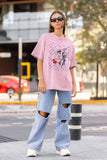 Cupid Valentine's Day Comfort Colors® Tee, Cupid Monogram Pattern T-Shirt