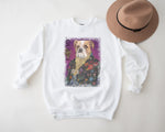 Boujee Fashion Animals Sweatshirt, Designer High Fashion Animals, Oversize Crewneck Sweatshirt