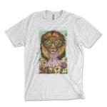Fancy Lion Shirt, Cute Shirts for Women, Animal Lover Graphic Tees, Wild Lion Shirt