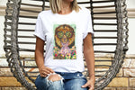 Fancy Lion Shirt, Cute Shirts for Women, Animal Lover Graphic Tees, Wild Lion Shirt