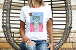 Designer Fashion Tiger Shirt, Luxury Fashion Gucci White Tiger Shirt, Designer Inspired Shirt