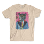 Designer CEO Black Cat Shirt, Fashion Black Panther T-Shirt, Fancy Black Panther Cat Tee