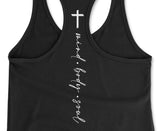 FLEX Fitness Mind Body Soul Workout Tank Tops