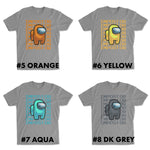 Impostor Among Us Shirt - GREY, Imposter Shirt, Tik Tok Shirt, Video Game Shirt, Crewmate Tee