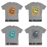 Impostor Among Us Shirt - GREY, Imposter Shirt, Tik Tok Shirt, Video Game Shirt, Crewmate Tee