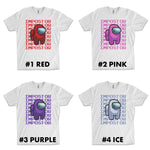 Impostor Among Us Shirt - WHITE, Imposter Shirt, Tik Tok Shirt, Video Game Shirt, Crewmate Tee