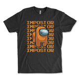 Impostor Among Us Shirt - BLACK, Imposter Shirt, Tik Tok Shirt, Video Game Shirt, Crewmate Tee