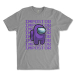 Impostor Among Us Shirt - GREY, Imposter Shirt, Tik Tok Shirt, Video Game Shirt, Crewmate Tee
