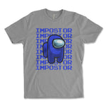 Impostor Among Us Shirt - GREY, Imposter Shirt, Tik Tok Shirt, Video Game Shirt, Crewmate Tee