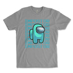 Impostor Among Us Shirt - GREY, Imposter Shirt, Tik Tok Shirt, Video Game Shirt, Crewmate Tee