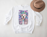Boujee Fashion Animals Sweatshirt, Designer High Fashion Animals, Oversize Crewneck Sweatshirt