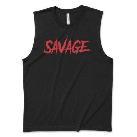 Savage Ninja, Logan Cummins Ninja in Training, Muscle Tank Top