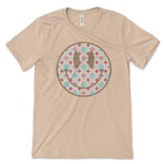 Smiley Face Shirt, Happy Face, Retro Iconic Monogram Pattern Smiley Face, Preppy Shirt