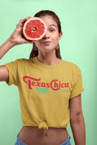 Texas Chica Con Lima Shirt, Texas Gift, Texas Vintage Tee, Womens Lone Star State T Shirt