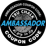 Tru Chalk AMBASSADOR Stickers