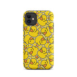 Yellow Duckies Tough Case for iPhone® 11, 12, 13, 14, 15