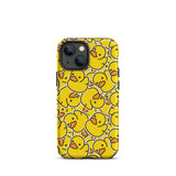 Yellow Duckies Tough Case for iPhone® 11, 12, 13, 14, 15