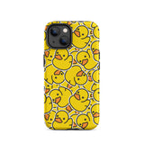 Yellow Duckies Tough Case for iPhone® 11, 12, 13, 14, 15