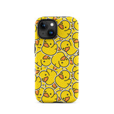 Yellow Duckies Tough Case for iPhone® 11, 12, 13, 14, 15