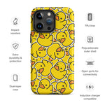 Yellow Duckies Tough Case for iPhone® 11, 12, 13, 14, 15