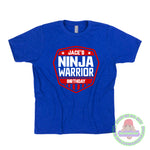 Ninja Warrior Birthday Shirt, American Ninja Warrior, Matching Family Birthday Shirts, Ninja Birthday Party