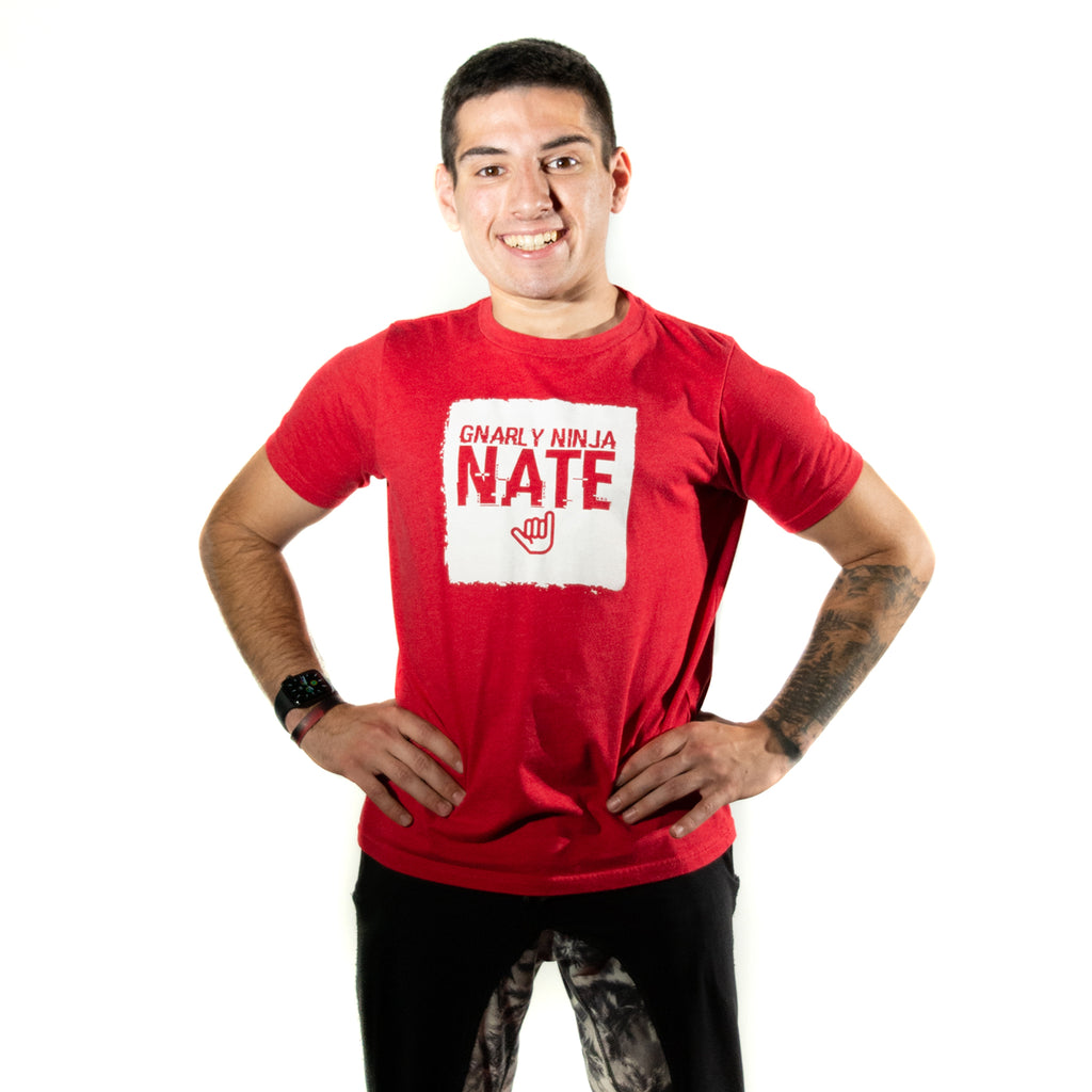 Gnarly Ninja Nate Offical American Ninja Warrior T-Shirts – Ninja