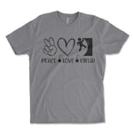 Peace Love Ninja Shirt, Ninja Warrior Shirt, Peace Shirt, Love Shirt