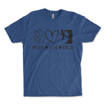 Peace Love Ninja Shirt, Ninja Warrior Shirt, Peace Shirt, Love Shirt